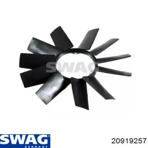 Вентилятор/крыльчатка радиатора охлаждения Swag 20919257