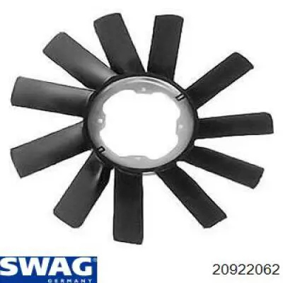 Купить 20922062 Swag Крыльчатка радиатора охлаждения