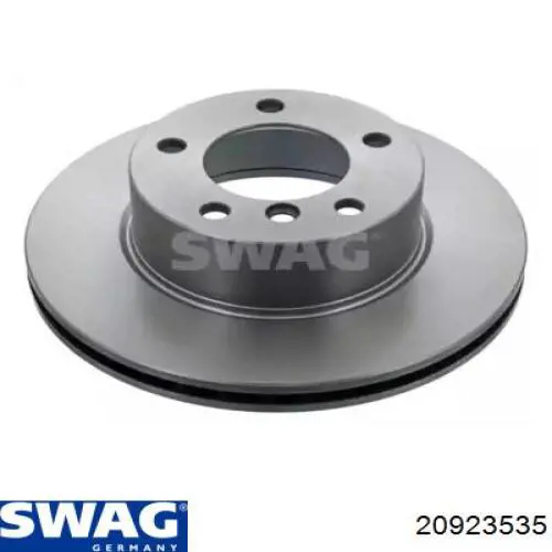 20 92 3535 Swag диск тормозной передний