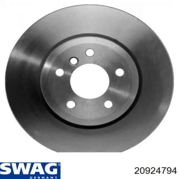 Передний тормозной диск Swag 20924794