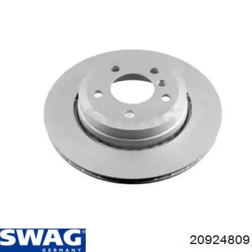 20924809 Swag диск тормозной задний