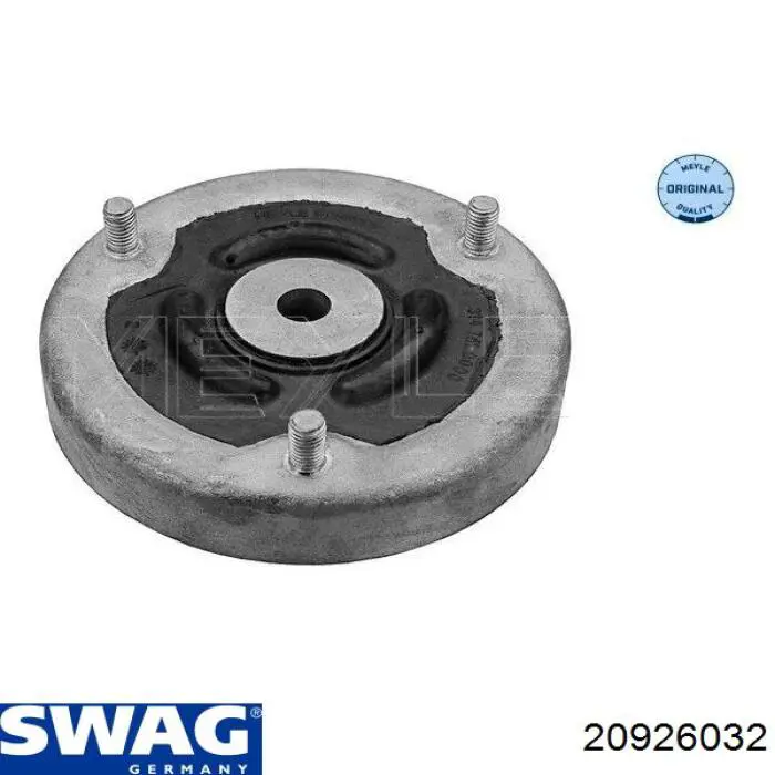 Опора заднего амортизатора Swag 20926032 цена, от 24.24 USD