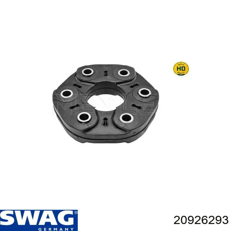 20926293 Swag муфта кардана эластичная передняя