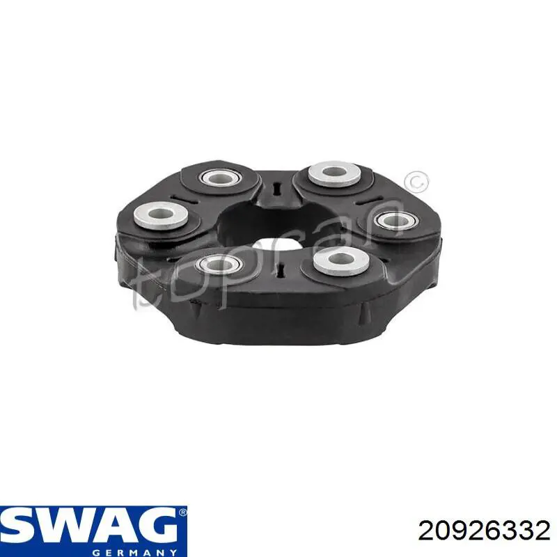 Муфта кардана эластичная, задняя Swag 20926332