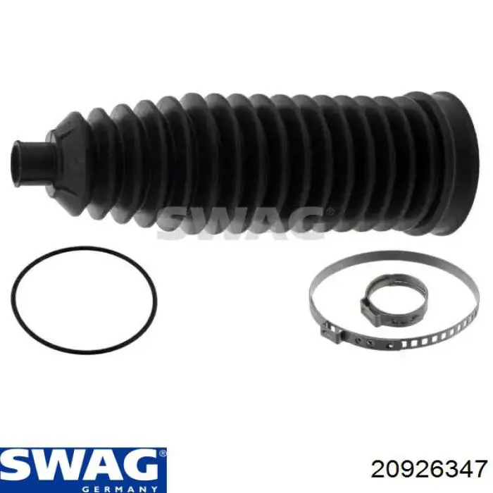 Пыльник рулевого механизма (рейки) Swag 20926347