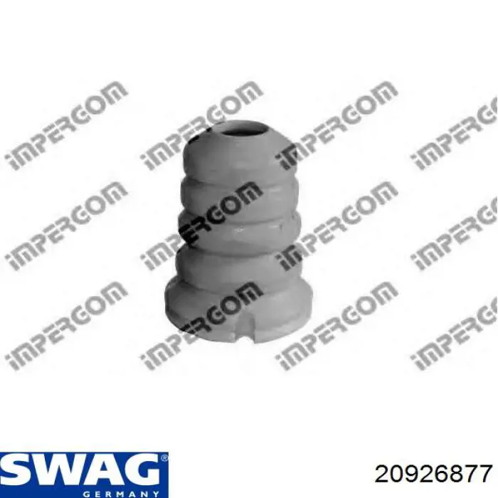 Pára-choque (grade de proteção) de amortecedor traseiro + bota de proteção Swag 20926877 preço, a partir de 14,40 USD