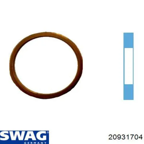 Купить 20931704 Swag Пробка поддона двигателя