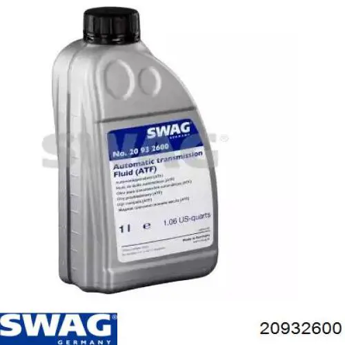  Масло трансмиссионное Swag 1 л (20932600)
