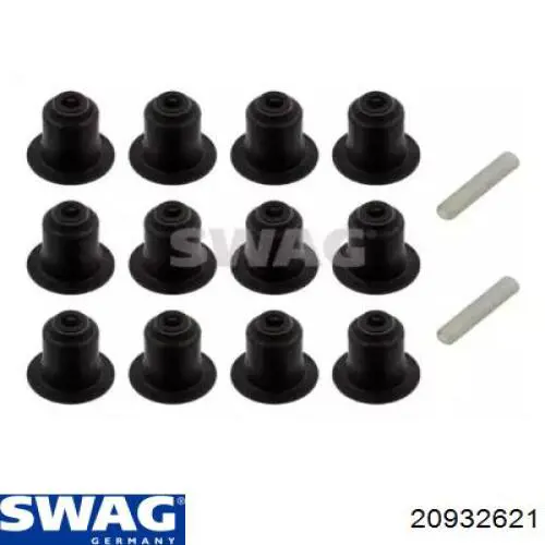20932621 Swag сальник клапана (маслосъёмный впускного, комплект)
