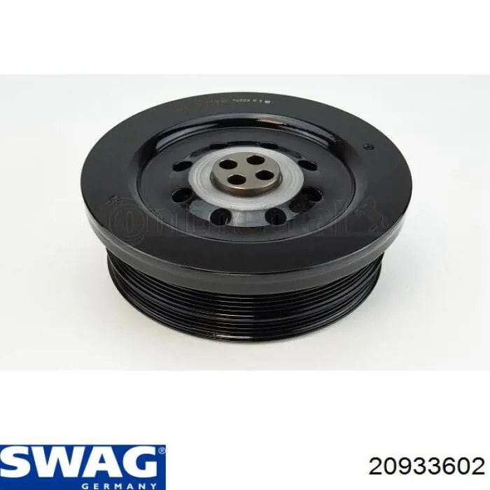 Шкив коленвала (демпфер) Swag 20933602 цена, от 218.99 USD