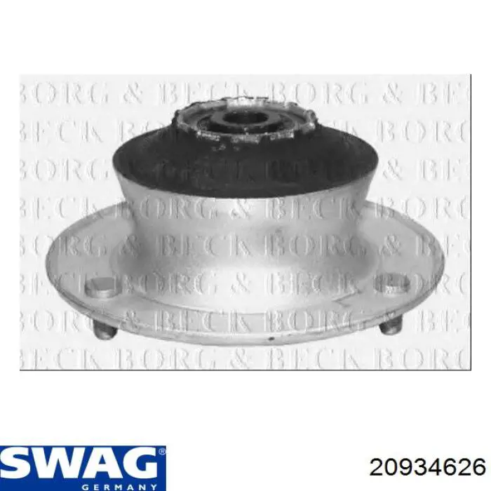 Подшипник опорный амортизатора, переднего Swag 20934626 цена, от 12.38 USD