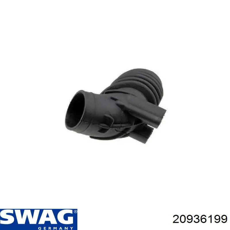 Гофра расходомера воздуха Swag 20936199 цена, от 18.85 USD