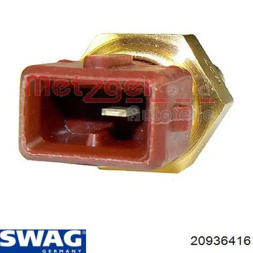 Sensor de temperatura del refrigerante 20936416 Swag