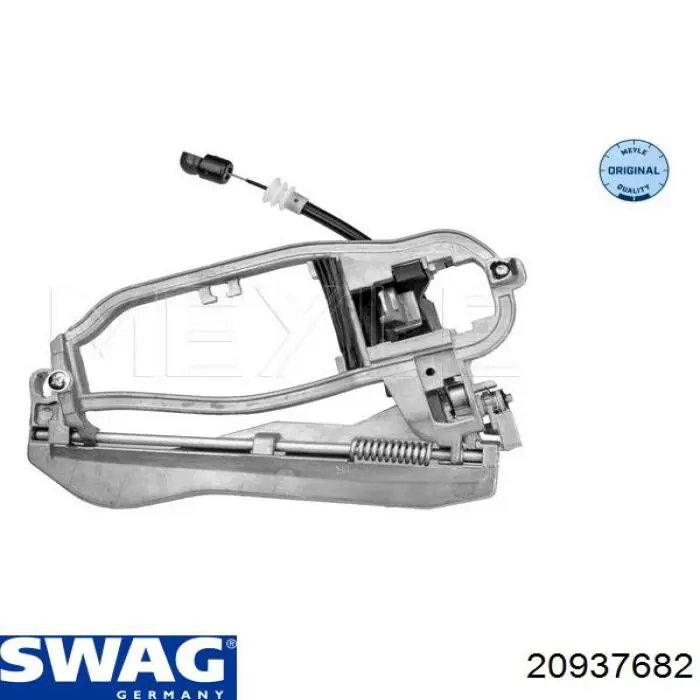 Держатель наружной ручки двери передней правой Swag 20937682 цена, от 24.86 USD