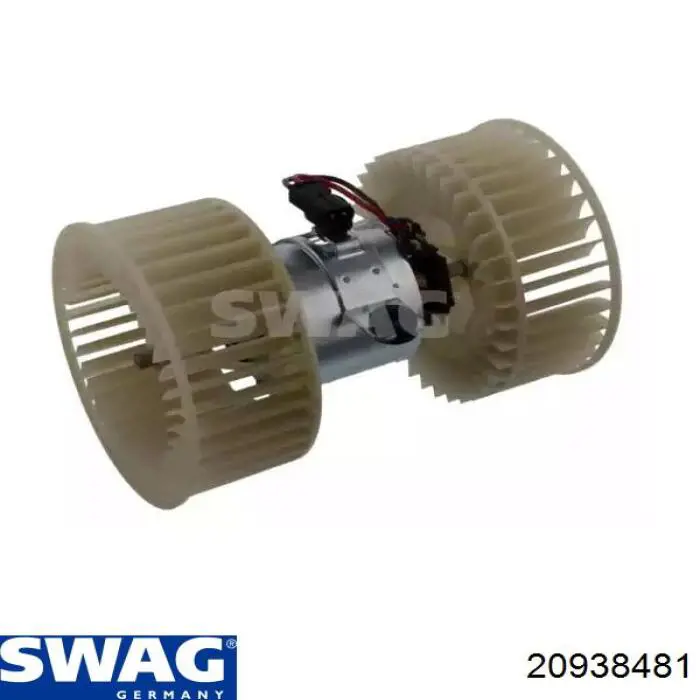 Мотор вентилятора печки (отопителя салона) SWAG 20938481