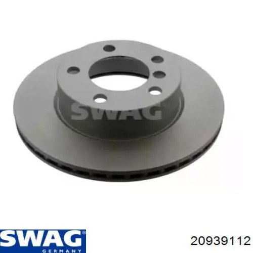 20939112 Swag диск тормозной передний