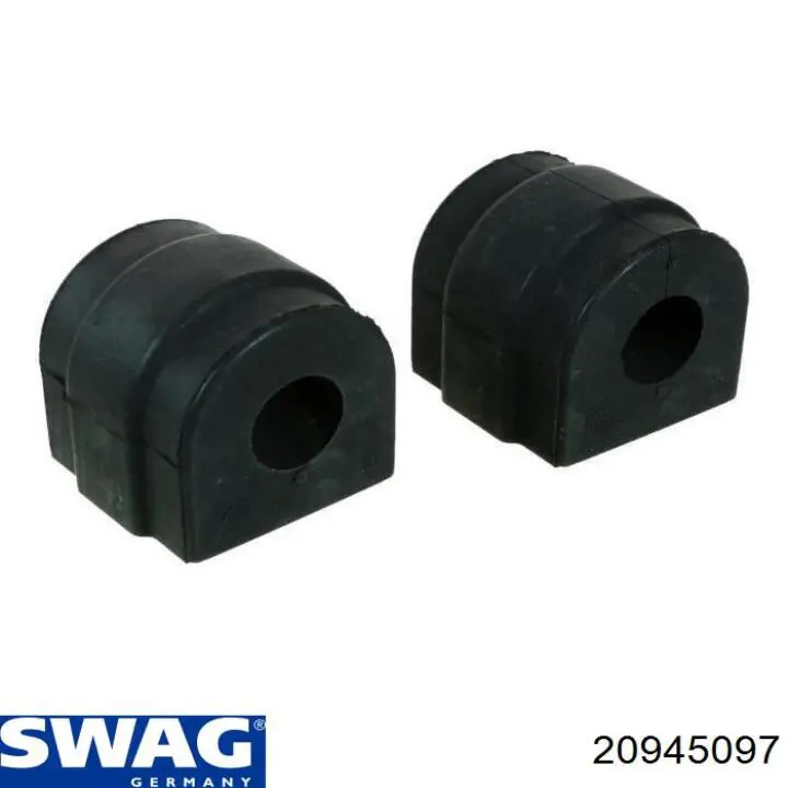 Втулка переднего стабилизатора Swag 20945097 цена, от 6.83 USD