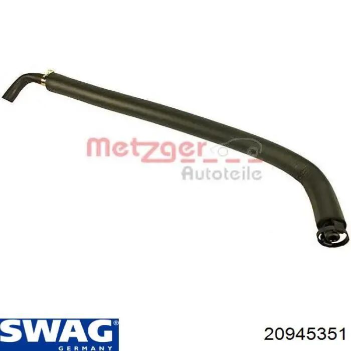 Шланг/патрубок системы охлаждения Swag 20945351 цена, от 48.28 USD