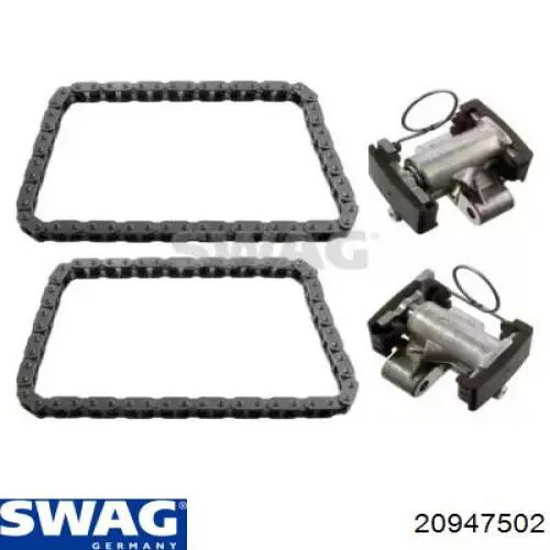 Ремкомплект ГРМ Swag 20947502 цена, от 255.16 USD