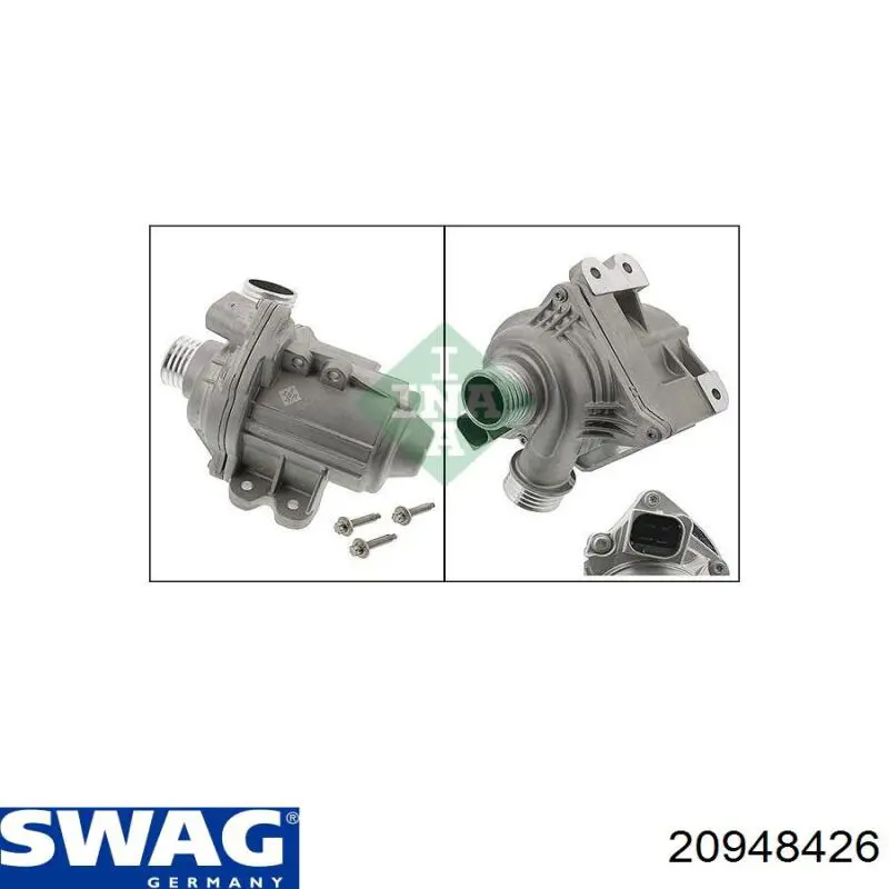 Дополнительная помпа 20948426 Swag
