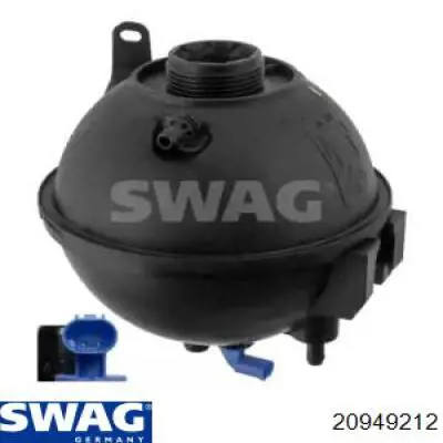 20949212 Swag tanque de expansão do sistema de esfriamento