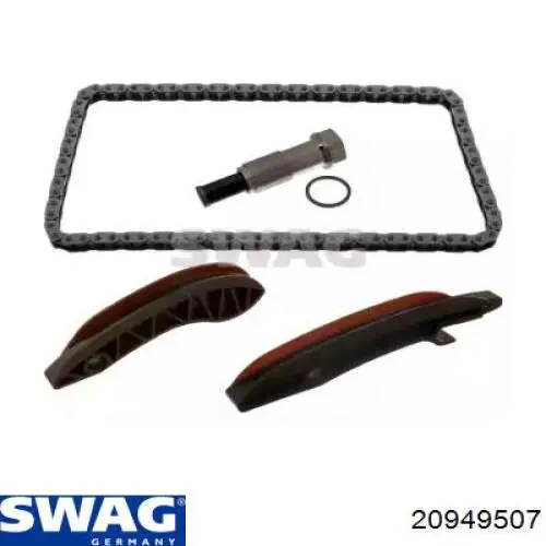 Цепь ГРМ верхняя, комплект Swag 20949507