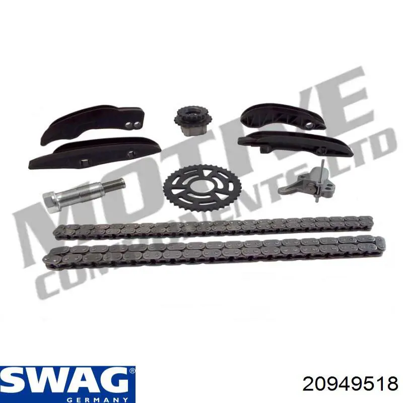 Купить 20949518 Swag Цепь ГРМ верхняя, комплект