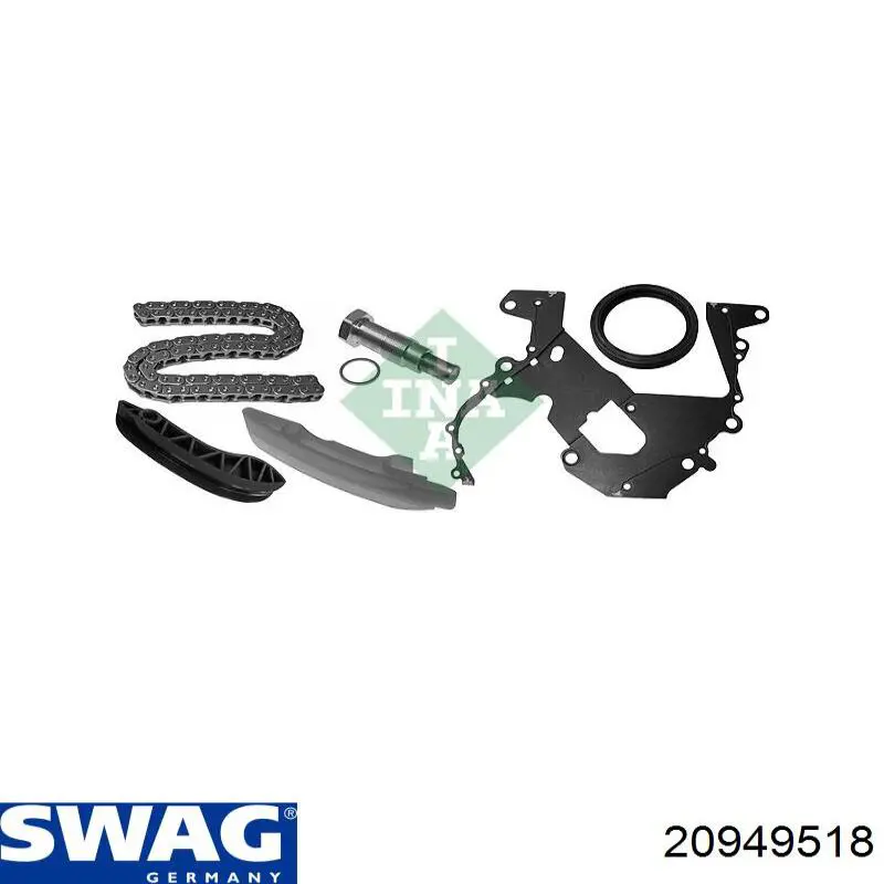 Цепь ГРМ верхняя, комплект 20949518 Swag