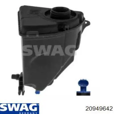 20949642 Swag tanque de expansão do sistema de esfriamento