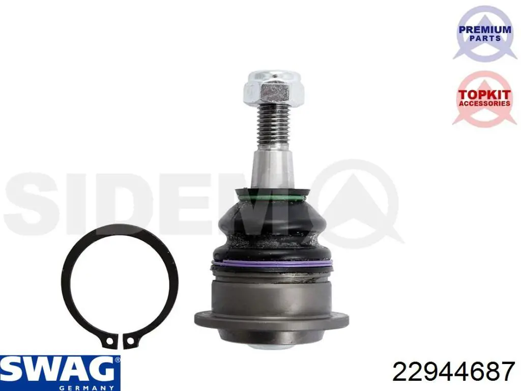 Верхняя шаровая опора Swag 22944687 цена, от 19.31 USD