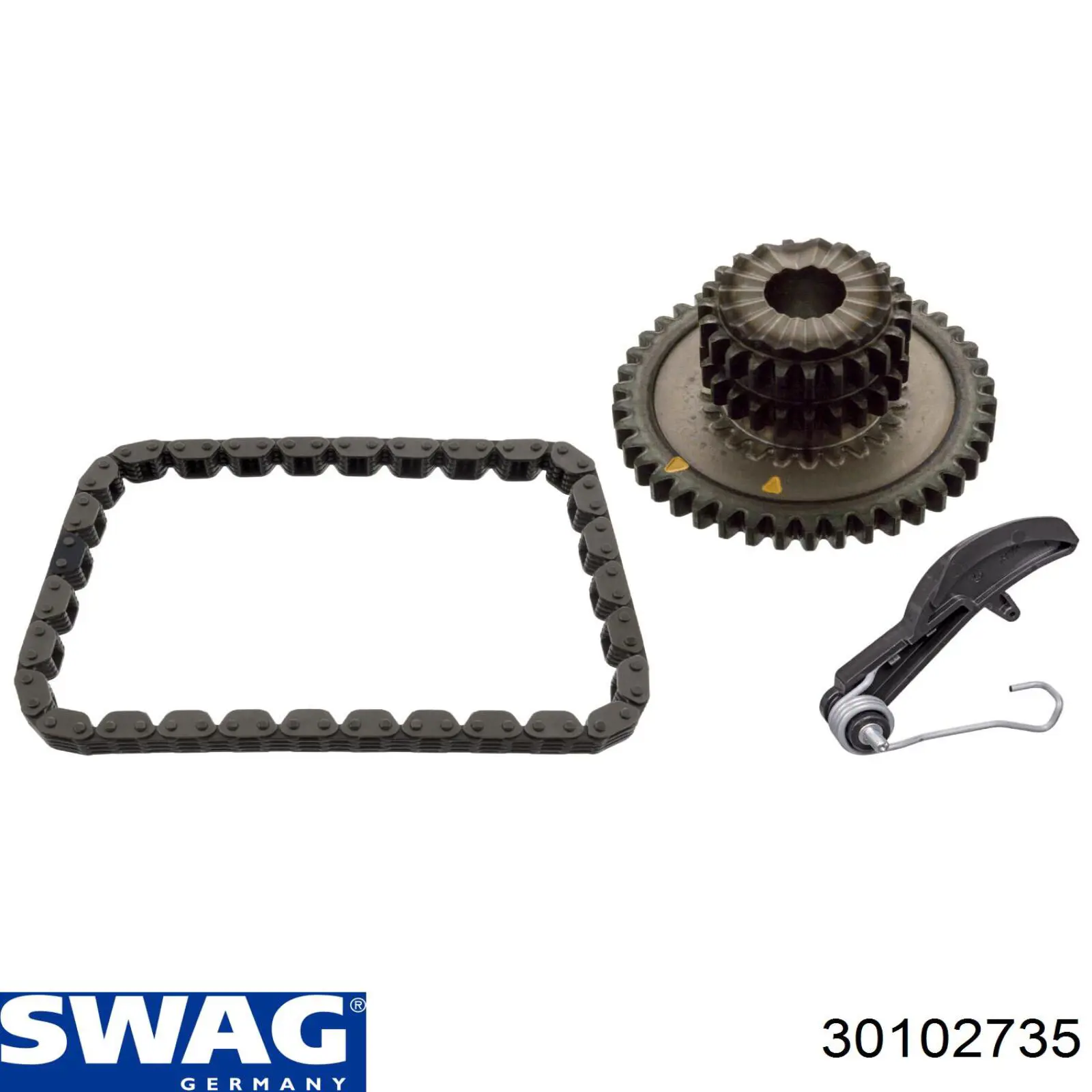 Цепь масляного насоса, комплект Swag 30102735 цена, от 141.36 USD