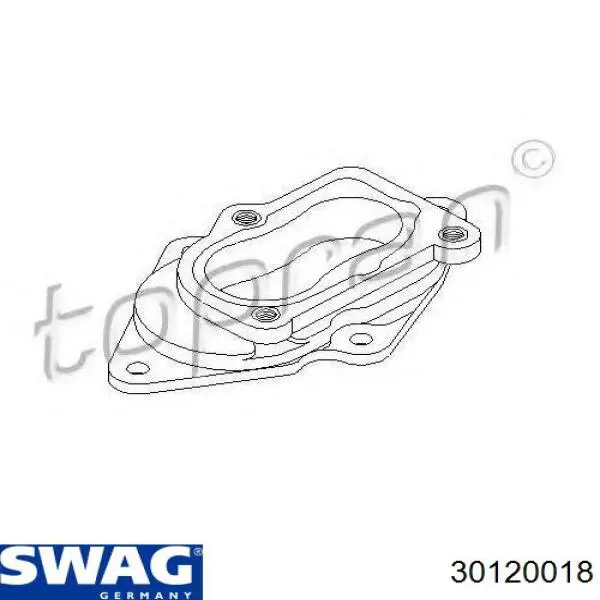 Фланец карбюратора 30120018 Swag