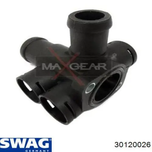Фланец системы охлаждения Swag 30120026 цена, от 2.39 USD