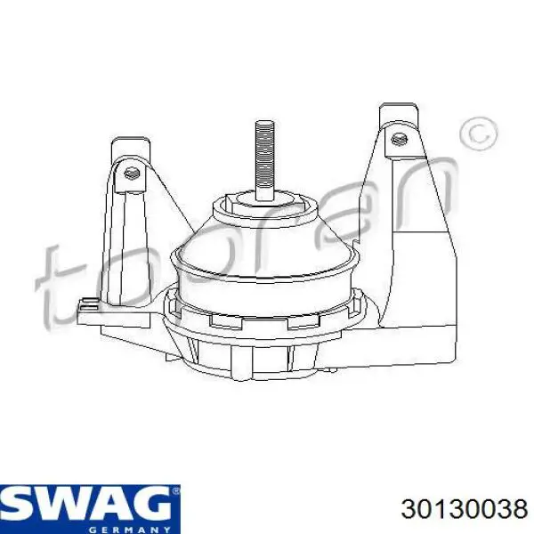 Купить 30130038 Swag Правая опора двигателя