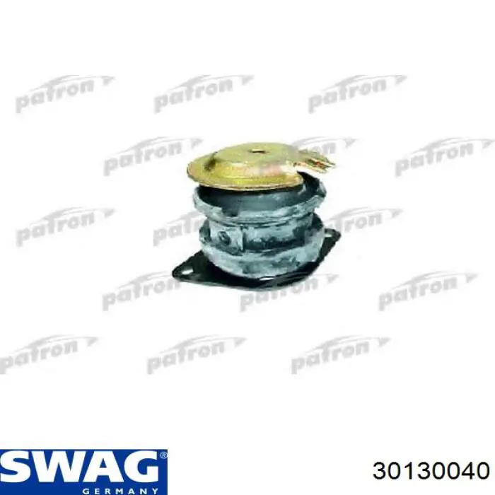 Подушка (опора) двигателя левая задняя 30130040 Swag
