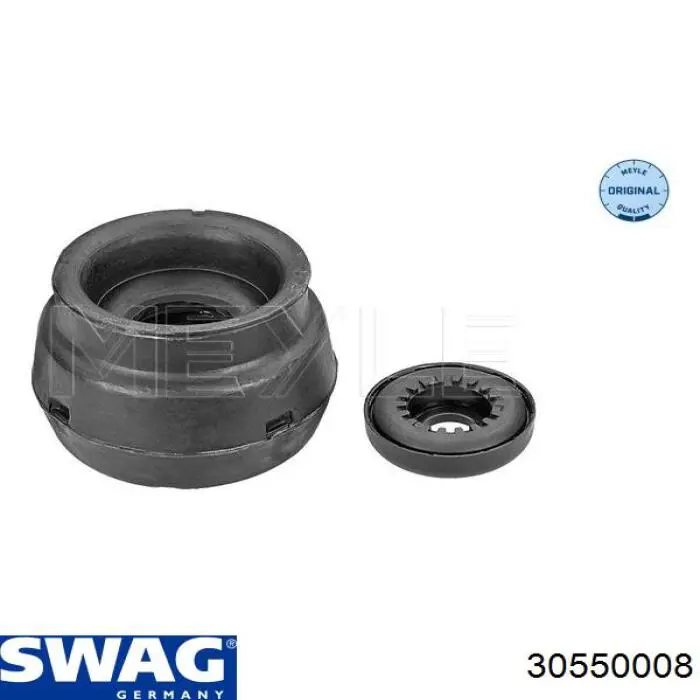 Опора стойки амортизатора переднего Swag 30550008 цена, от 10.96 USD