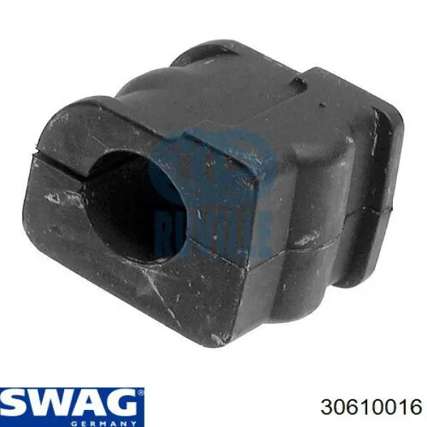 Втулка стабилизатора переднего левая Swag 30610016 цена, от 1.74 USD
