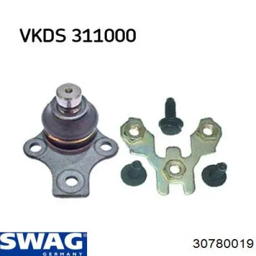 Купить 30780019 Swag Нижняя шаровая опора