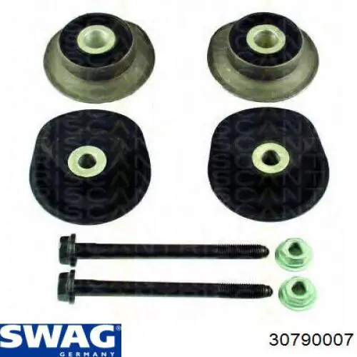 Сайлентблок подрамника задний Swag 30790007