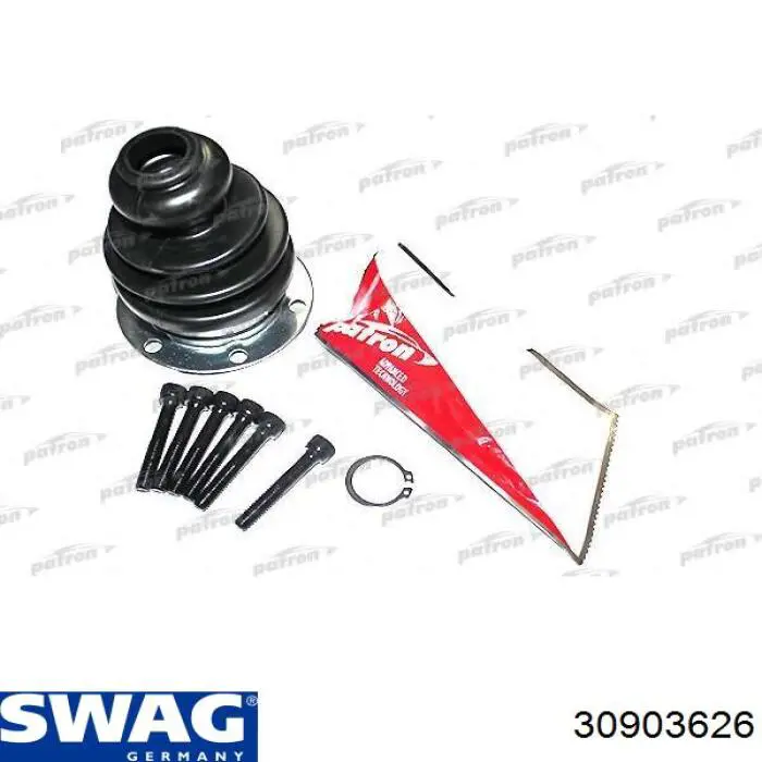 Пыльник шарнира угловых скоростей внутренний передний Swag 30903626 цена, от 9.72 USD