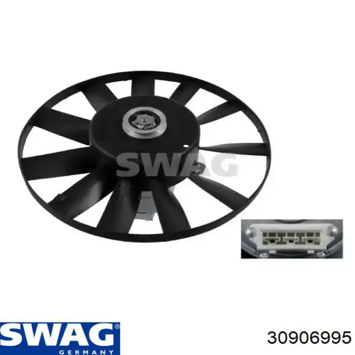 Электровентилятор охлаждения 30906995 Swag