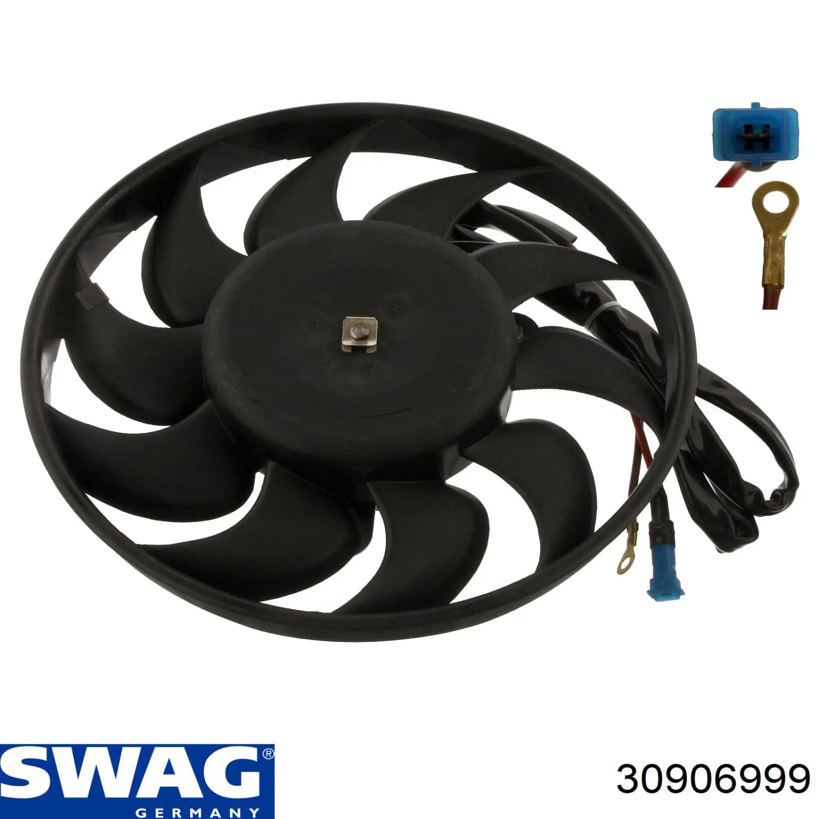 30906999 Swag электровентилятор охлаждения в сборе (мотор+крыльчатка)
