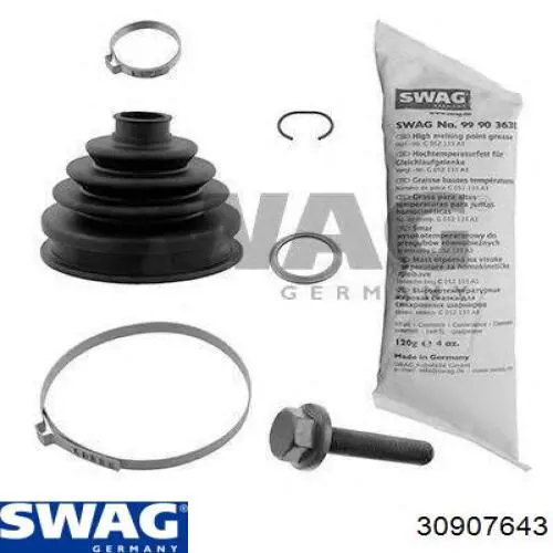 30907643 Swag Пыльник ШРУСа передней полуоси внутренний