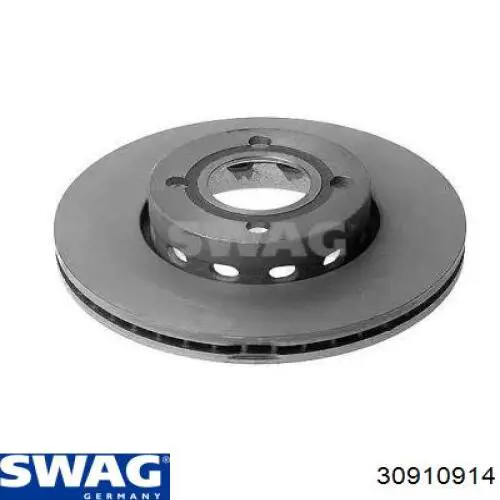 30910914 Swag диск тормозной передний