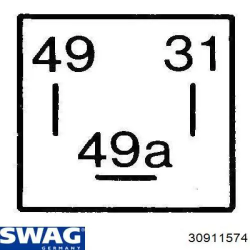 Автомобильные реле поворотов Swag 30911574 цена, от 4.76 USD