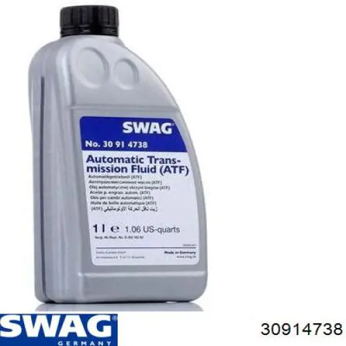 Трансмиссионное масло 30914738 Swag