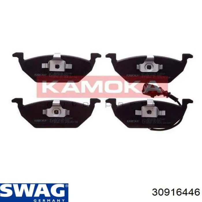 30916446 Swag Колодки передние