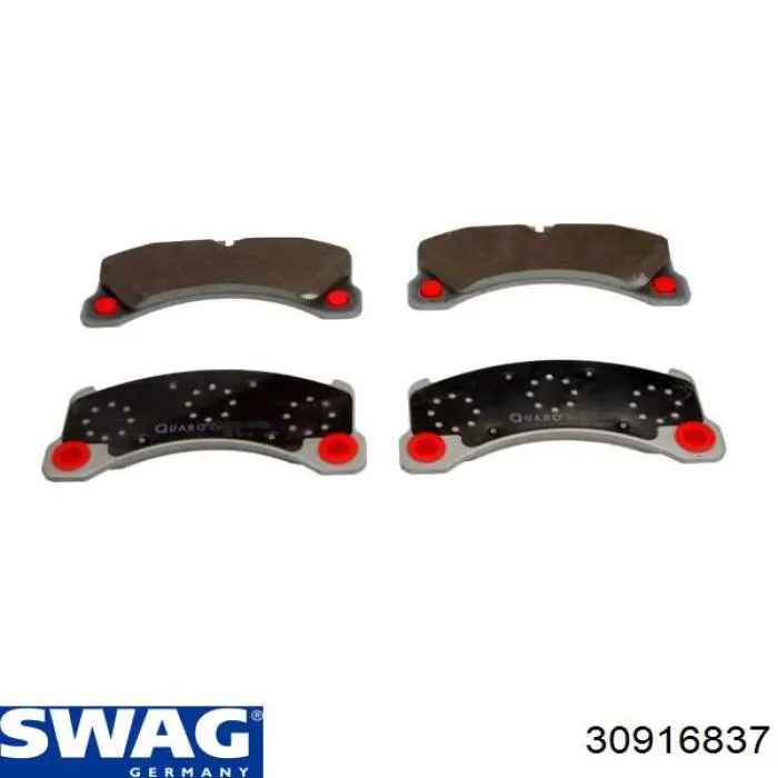 Тормозные колодки Swag 30916837
