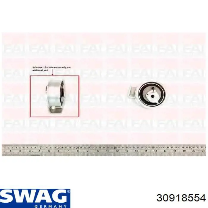 Ролик натяжителя Swag 30918554