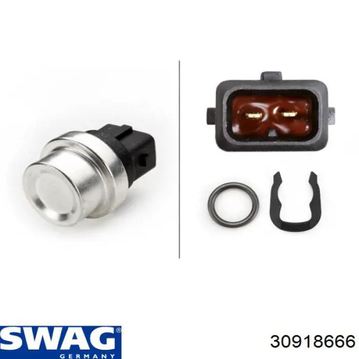 Купить 30918666 Swag Термодатчик охлаждающей жидкости
